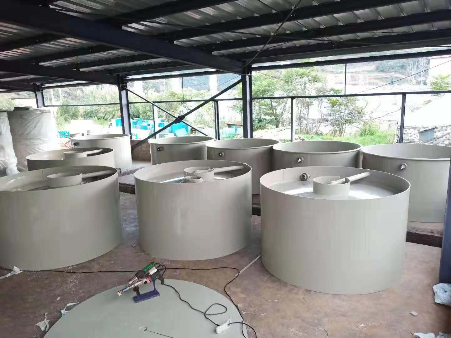 循環水養殖設備安裝三