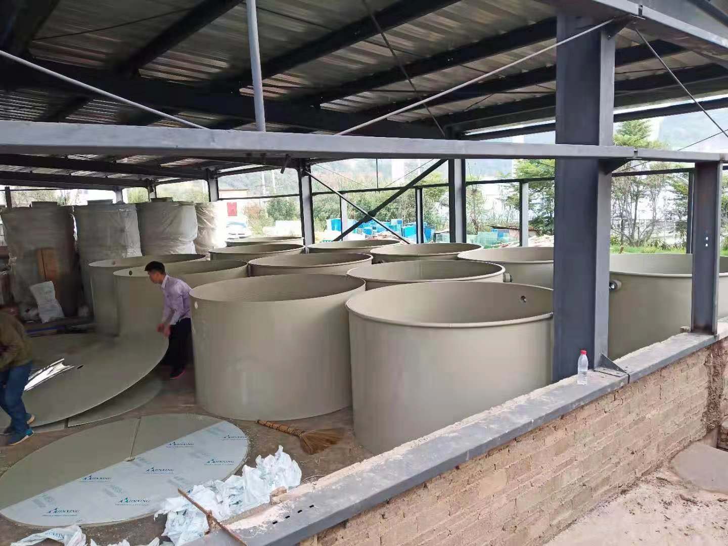 循環水養殖設備安裝五
