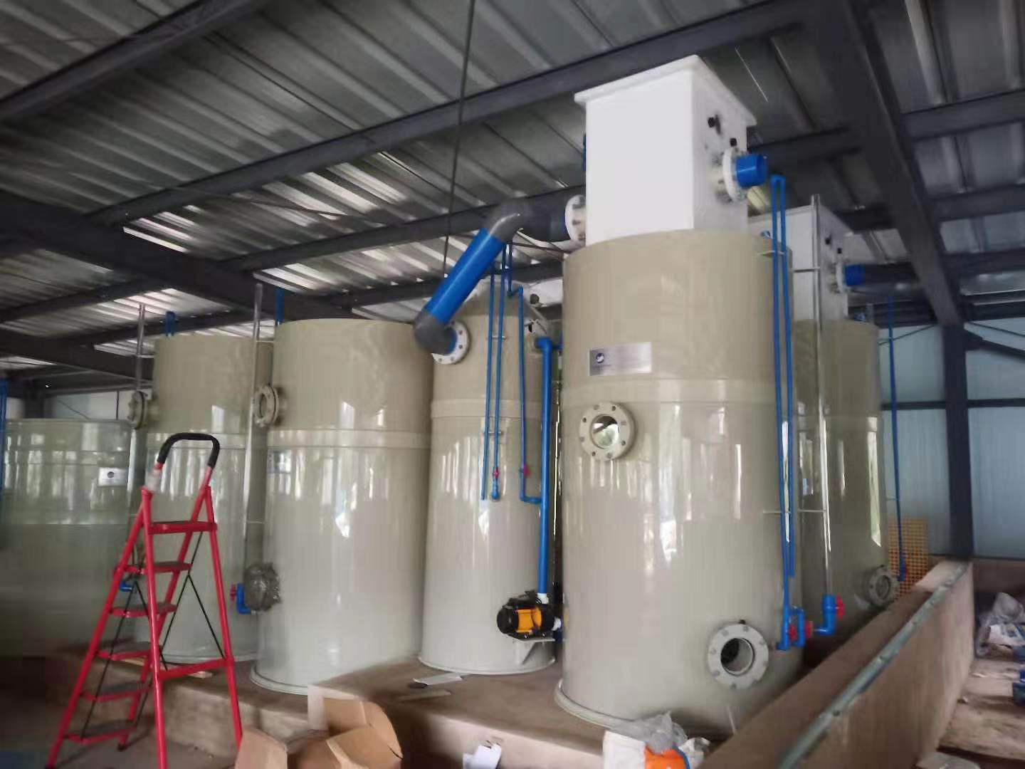 云南昆明室內循環水養殖項目搭建視頻